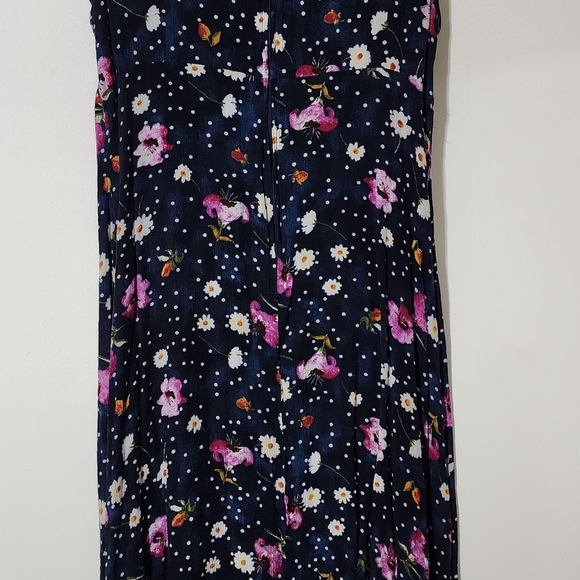 Vintage floral polkadot buttondown dress - Picture 5 of 10